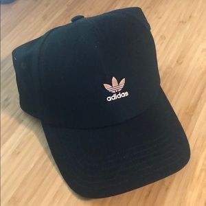 Adidas Rose Gold Logo Hat